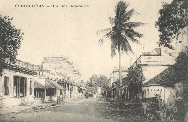 09-02 - Pondichery - rue des Comontis (Calve) - 1